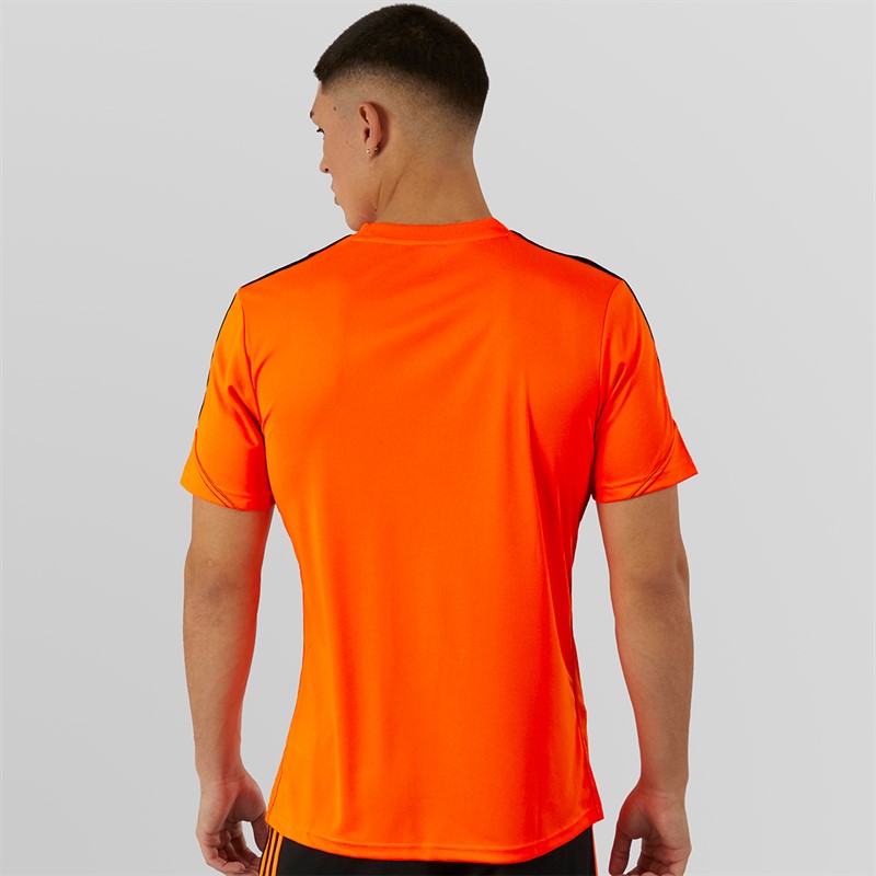 adidas T-shirt Tiro 23 Club Slim dla niego kolor pomarańczowy/czarny