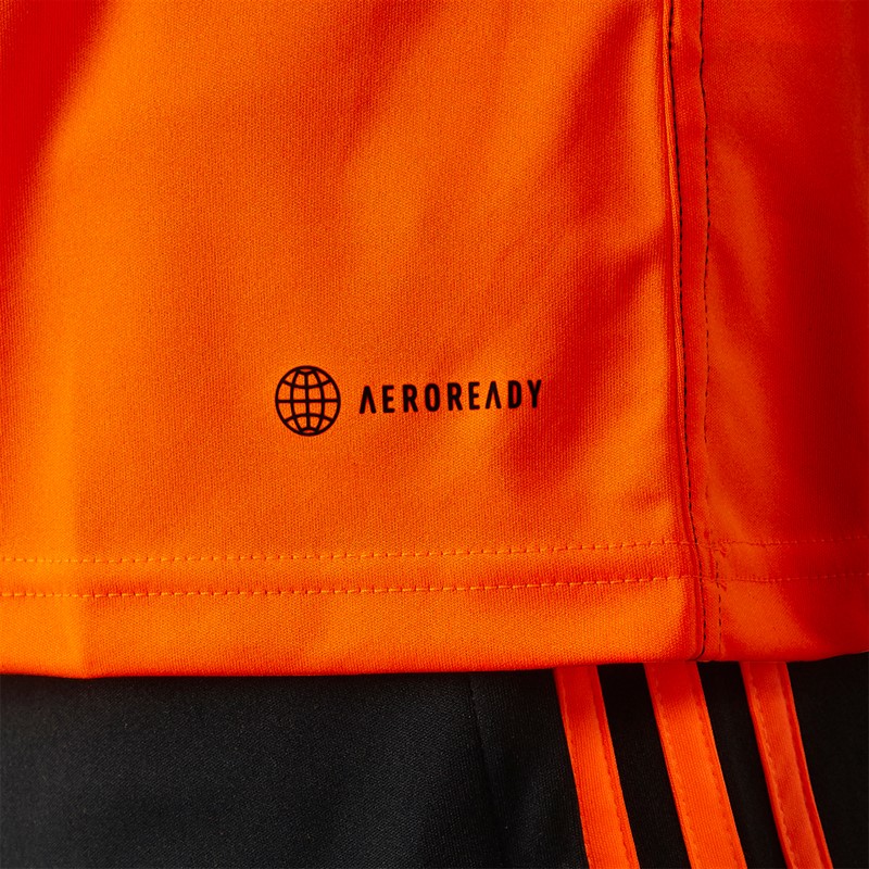 adidas T-shirt Tiro 23 Club Slim dla niego kolor pomarańczowy/czarny