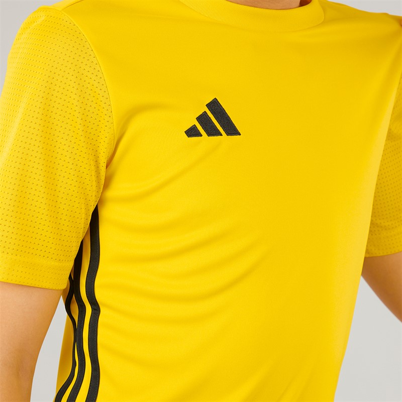 adidas Junior Tabela 23 Trainings T Shirt Team Gelb/Schwarz