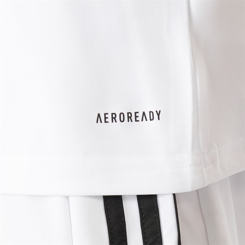 adidas Herren Squadra 21 Trainings T Shirt Weiß/Schwarz