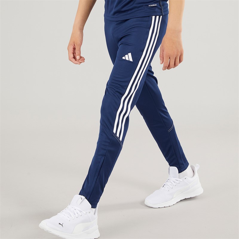 adidas Junior Tiro 23 Club Trainingshose Team Blau Weiß