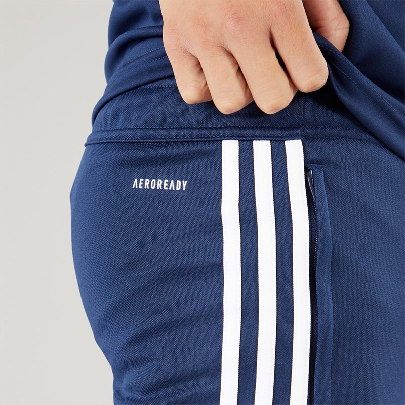 adidas Junior Tiro 23 Club Trainingshose Team Blau Weiß