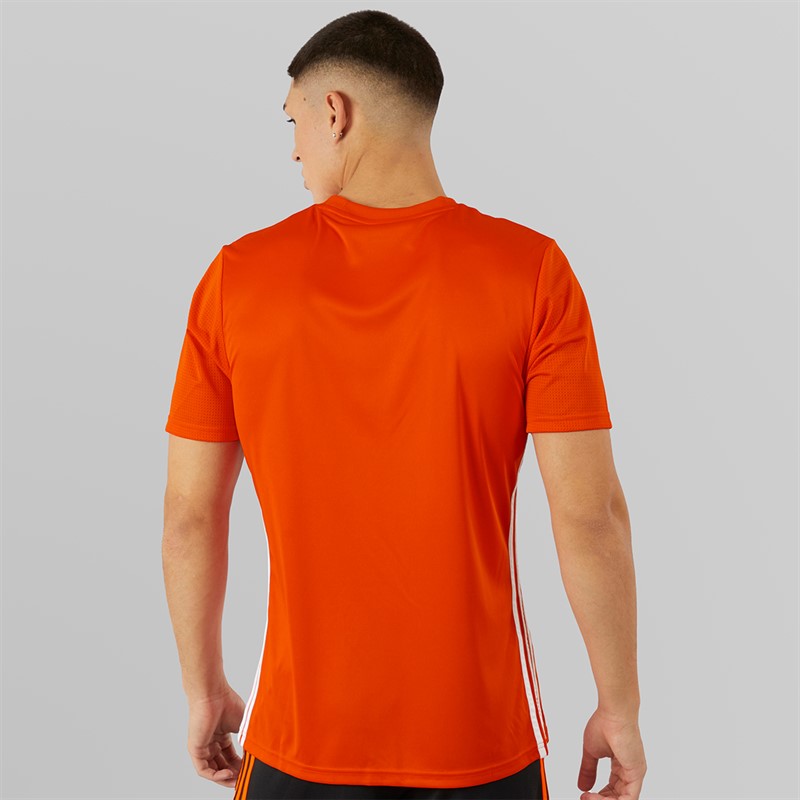 adidas Herren Tabela 23 Trainings T-Shirt Team Orange/Weiß
