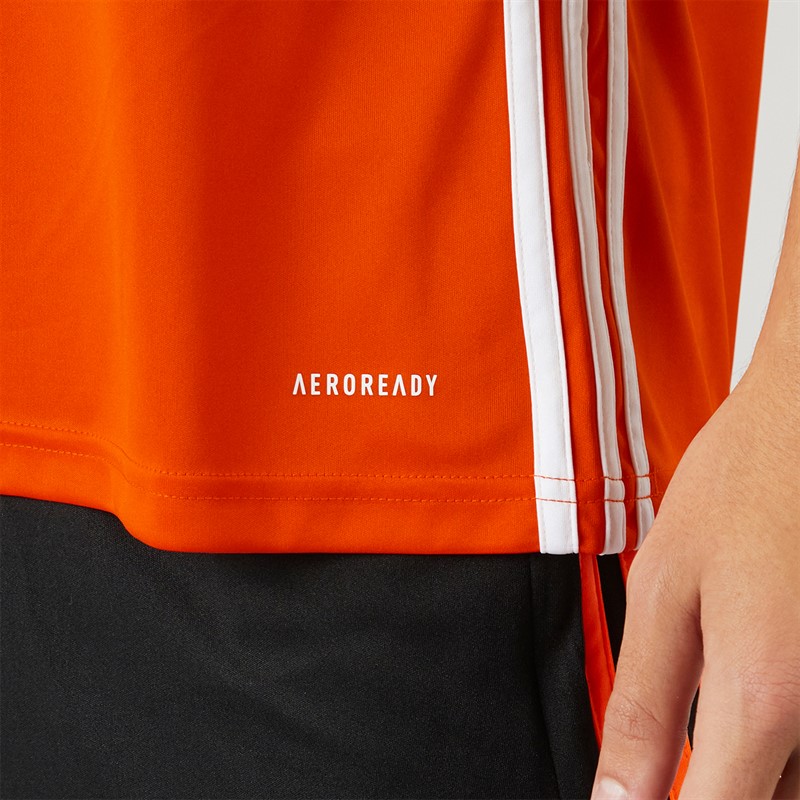 adidas Herren Tabela 23 Trainings T-Shirt Team Orange/Weiß