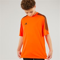 adidas Junior Tiro 23 Club Trænings T-shirt Signal Orange/Sort