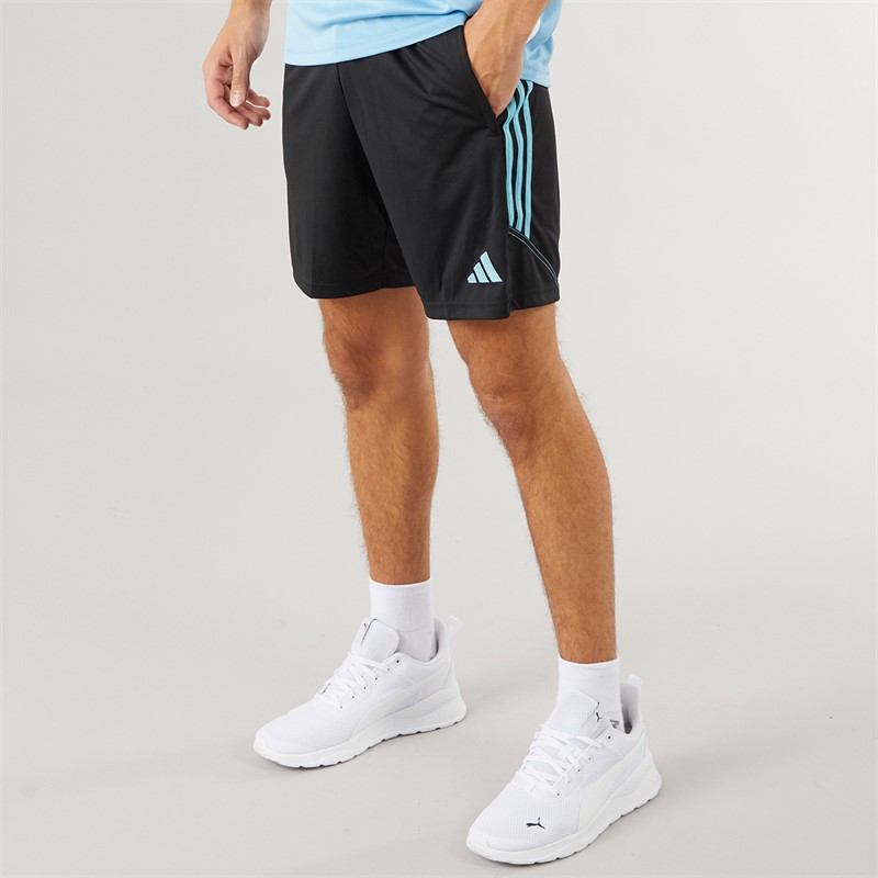 adidas Herren Tiro 23 Club Trainingshose Schwarz/Preloved Blau