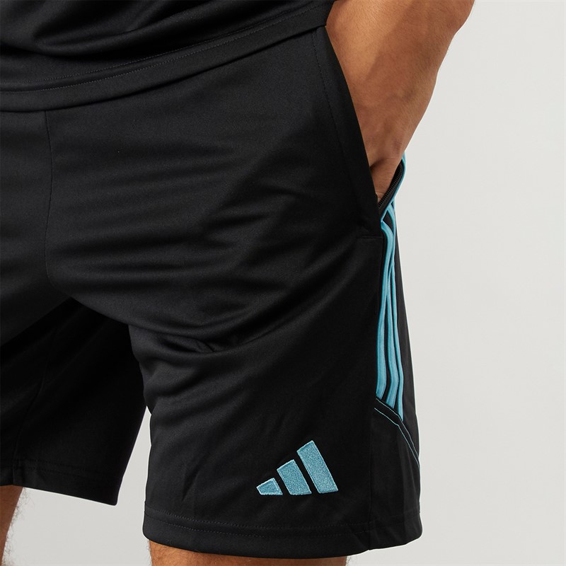 adidas Herren Tiro 23 Club Trainingshose Schwarz/Preloved Blau