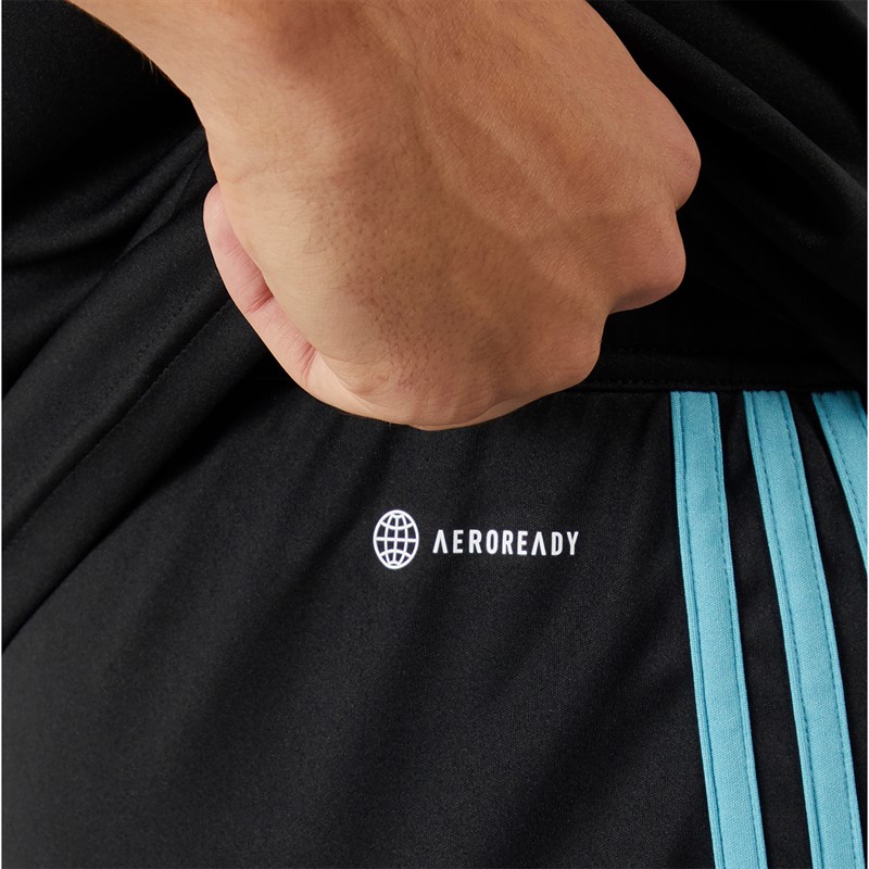 adidas Herren Tiro 23 Club Trainingshose Schwarz/Preloved Blau