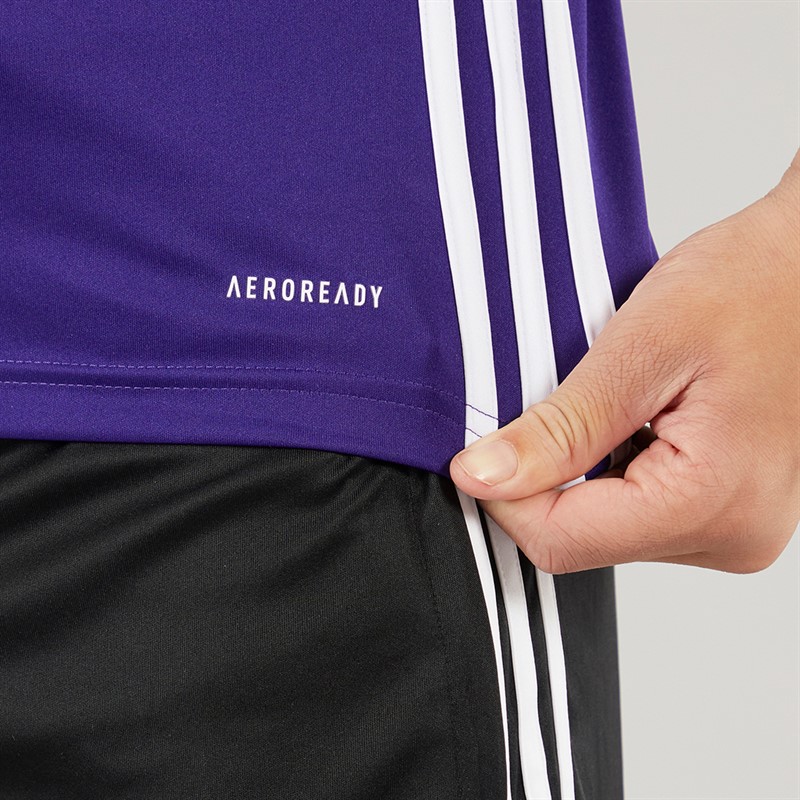 adidas Junior Tabela 23 Training T Shirt Team College Lila/Weiß