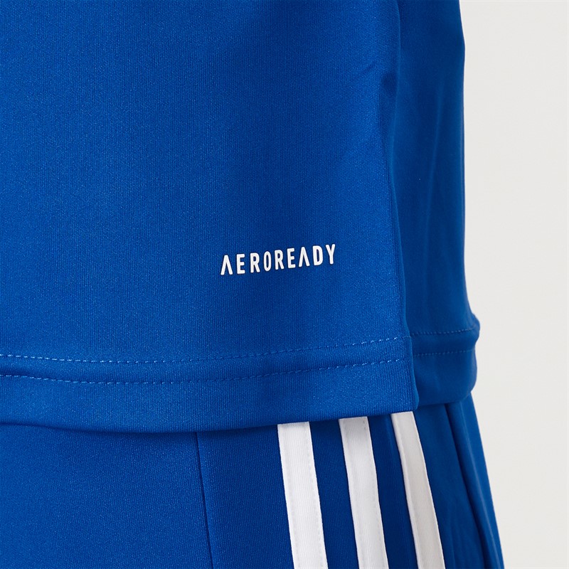 adidas Herren Squadra 21 Trainings T Shirt Team Royal Blau/Weiss