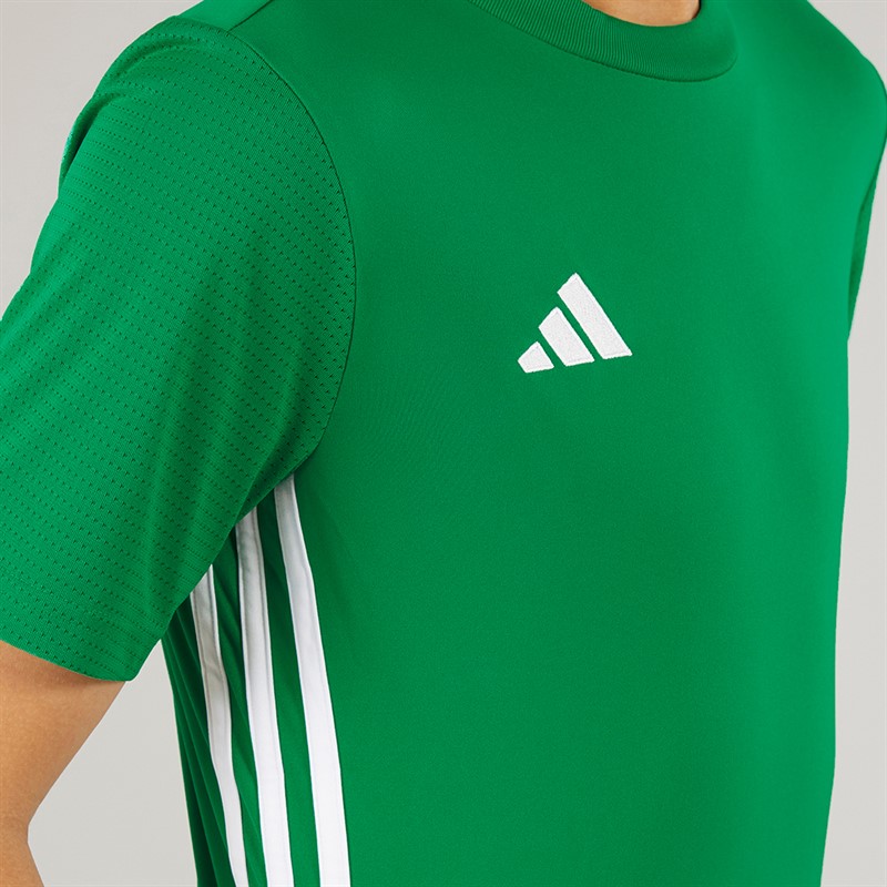 adidas Junior Tabela 23 Trainings T Shirt Team Grün/Weiß