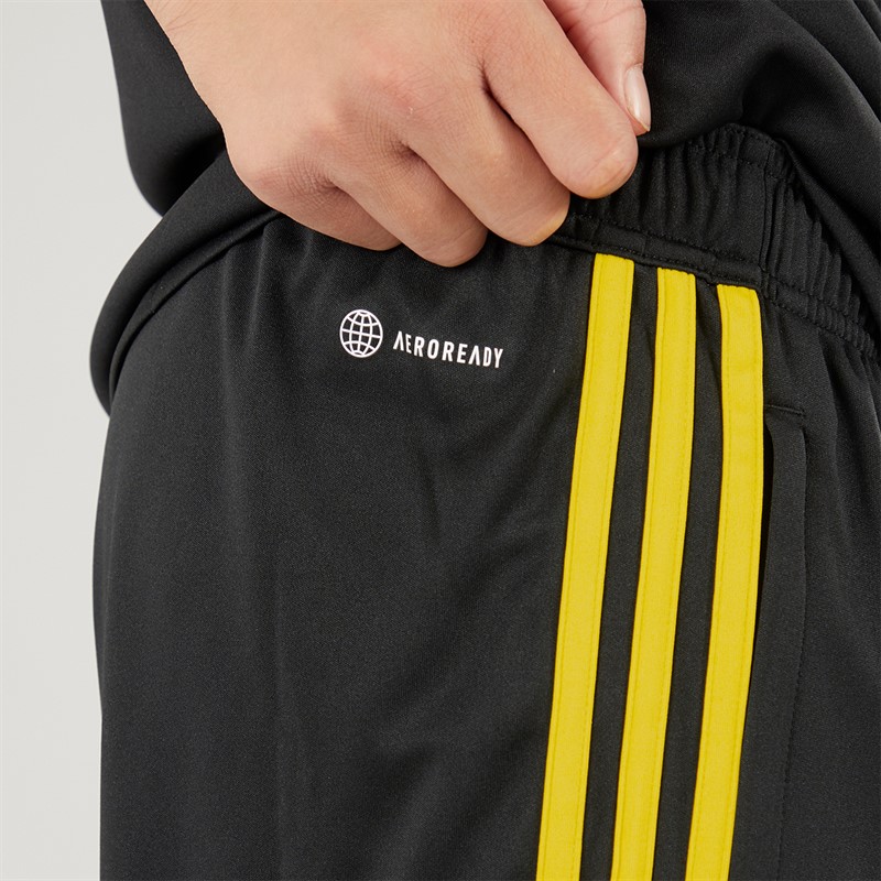 adidas Junior Tiro 23 Club Trainingsshorts Schwarz/Helles Gelb