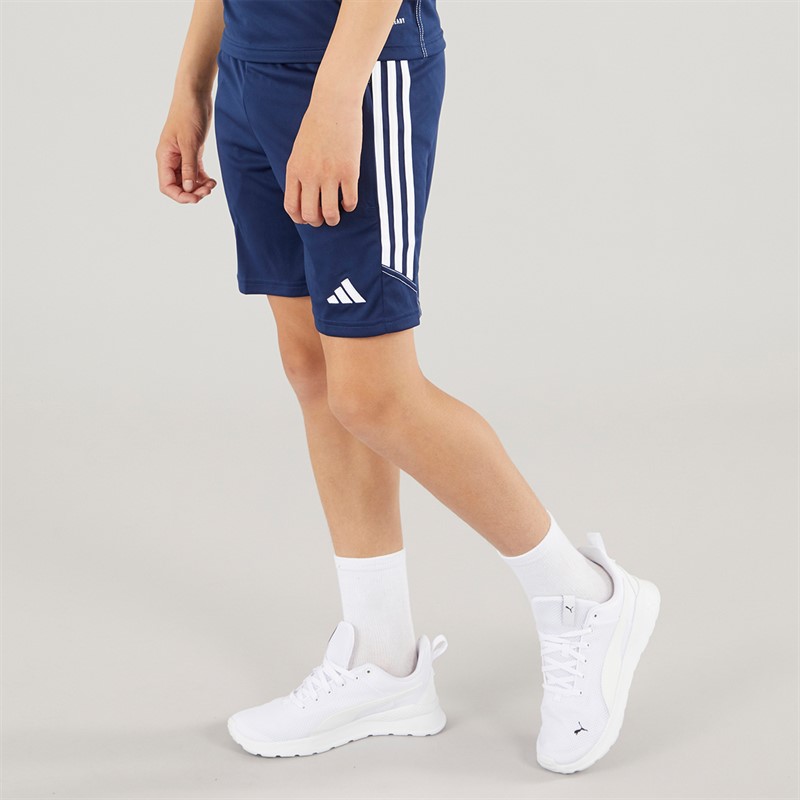 adidas Junior Tiro 23 Club Trainingsshorts Team Navy Blau 2/Weiß