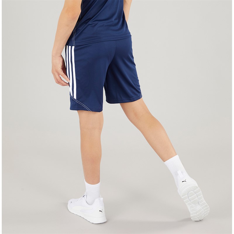 adidas Junior Tiro 23 Club Trainingsshorts Team Navy Blau 2/Weiß