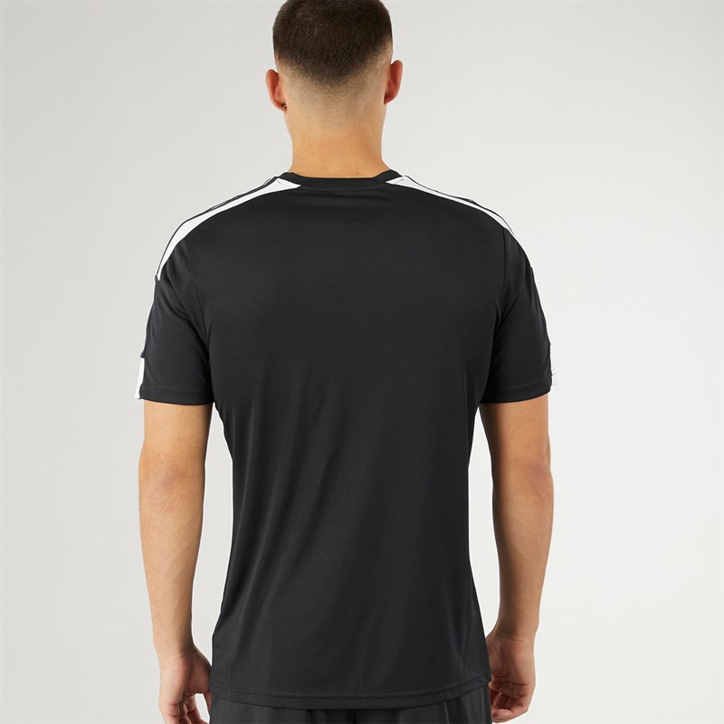 adidas Herren Squadra 21 Trainings T Shirt Schwarz/Weiss