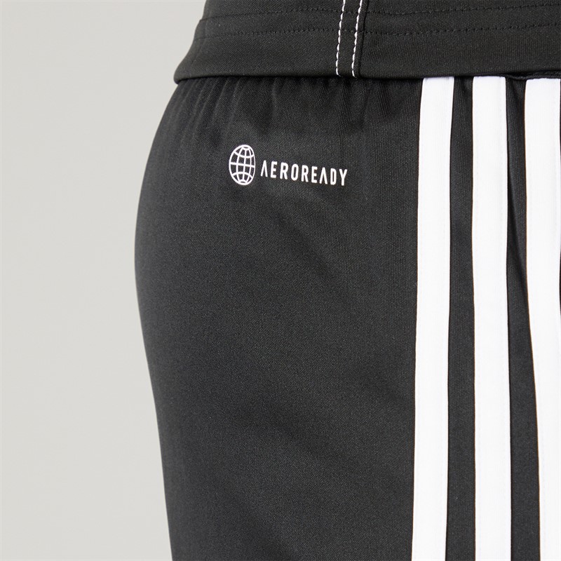 adidas Junioren Tiro 23 Club Trainingsshorts Schwarz/Weiß