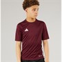 adidas Junioren Tabela 23 Trainings T Shirt Team Maroon 2/White