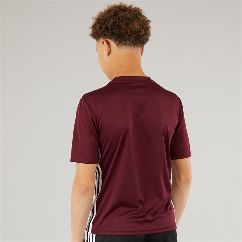 adidas Junioren Tabela 23 Trainings T Shirt Team Maroon 2/White
