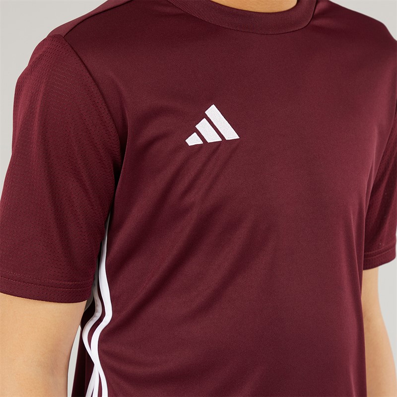 adidas Junioren Tabela 23 Trainings T Shirt Team Maroon 2/White