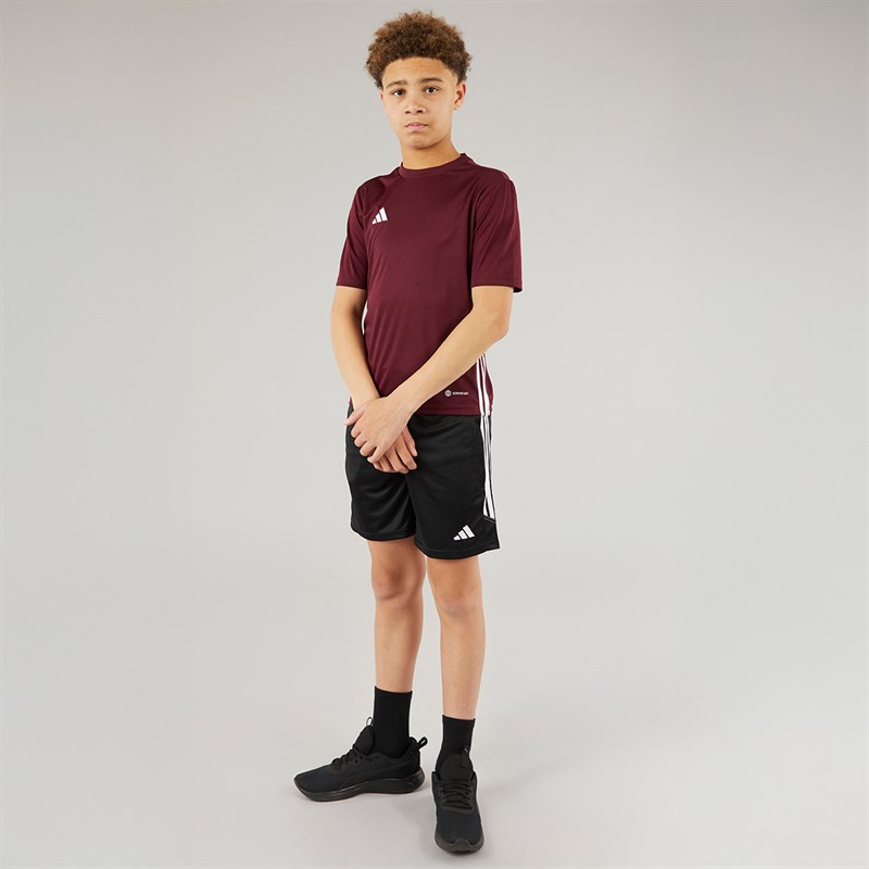 adidas Junioren Tabela 23 Trainings T Shirt Team Maroon 2/White