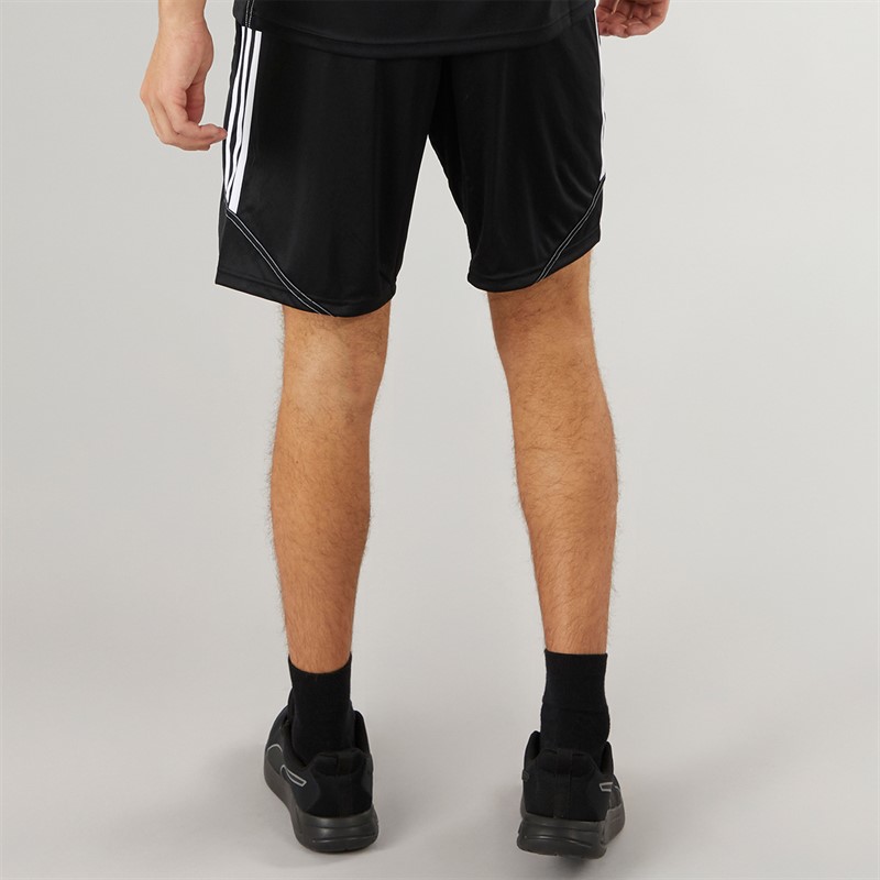 adidas Herren Tiro 23 Club Trainingsshorts Schwarz/Weiß