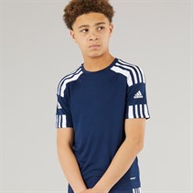 adidas T-shirt d'entraînement Junior Squadra 21 Bleu Marine d'équipe / Blanc