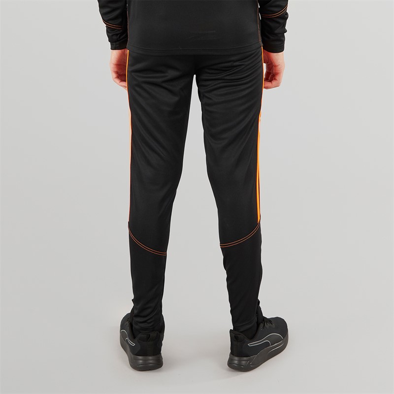 adidas Junior Tiro 23 Club Trainingshose Schwarz/Orange