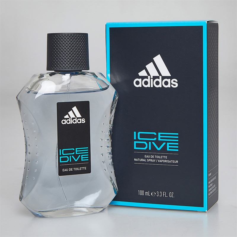 adidas Mens Ice Dive Set Three Piece 100ml EDT 150ml Deo Spray And 250ml Shower Gel Multi