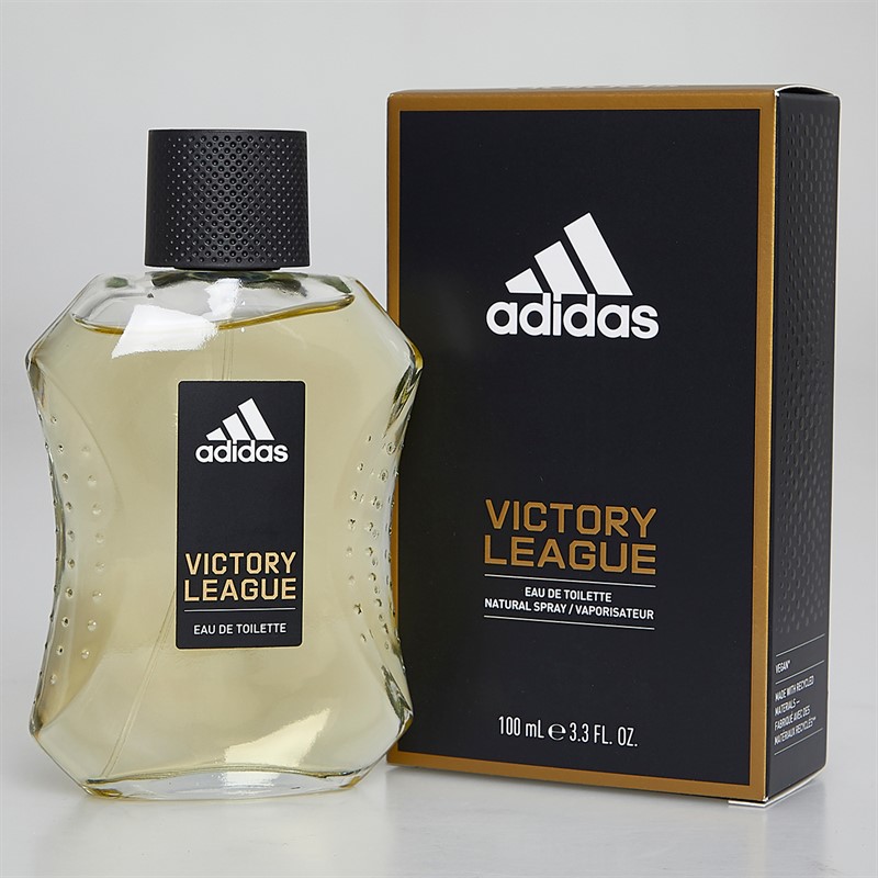 adidas Mens Victory League Set Two Piece 100ml EDT Spray And 150ml Deodorant Spray Multi