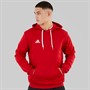 adidas Mens Entrada 22 Pullover Sweat Hoodie Team Power Red
