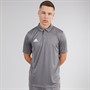 adidas Mens Entrada 22 Short Sleeve Polo Shirt Team Grey Four