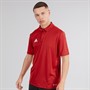 adidas Mens Entrada 22 Short Sleeve Polo Shirt Team Power Red