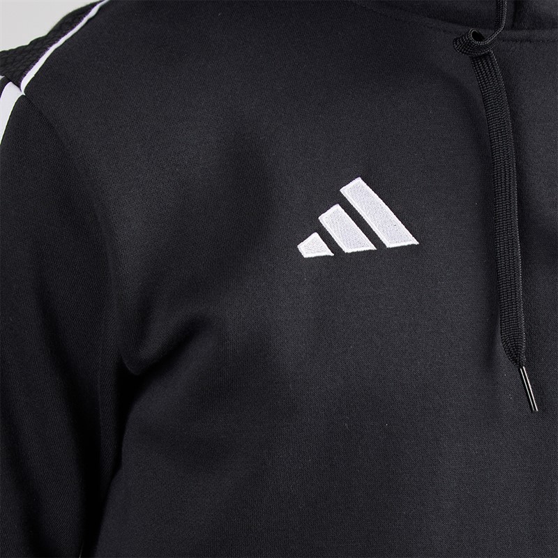 adidas Mens Tiro 23 League Pullover Sweat Hoodie Black