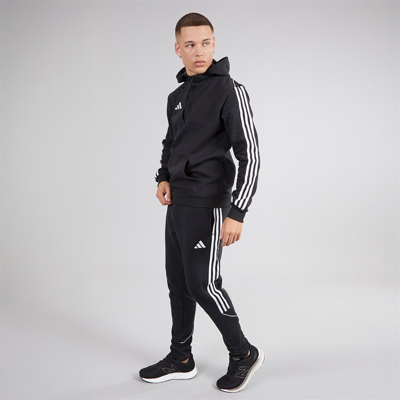 adidas Mens Tiro 23 League Pullover Sweat Hoodie Black