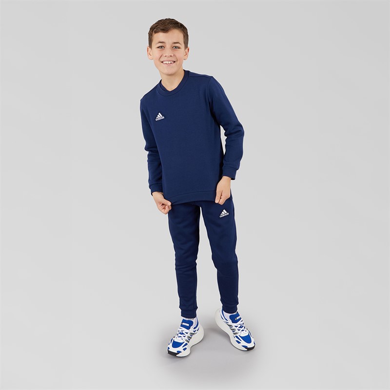 adidas Kids Entrada 22 Sweatshirt Team Navy Blue