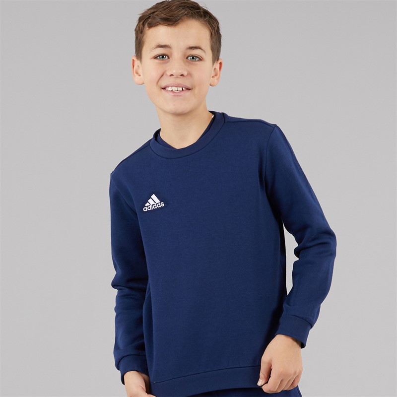 adidas Kids Entrada 22 Sweatshirt Team Navy Blue