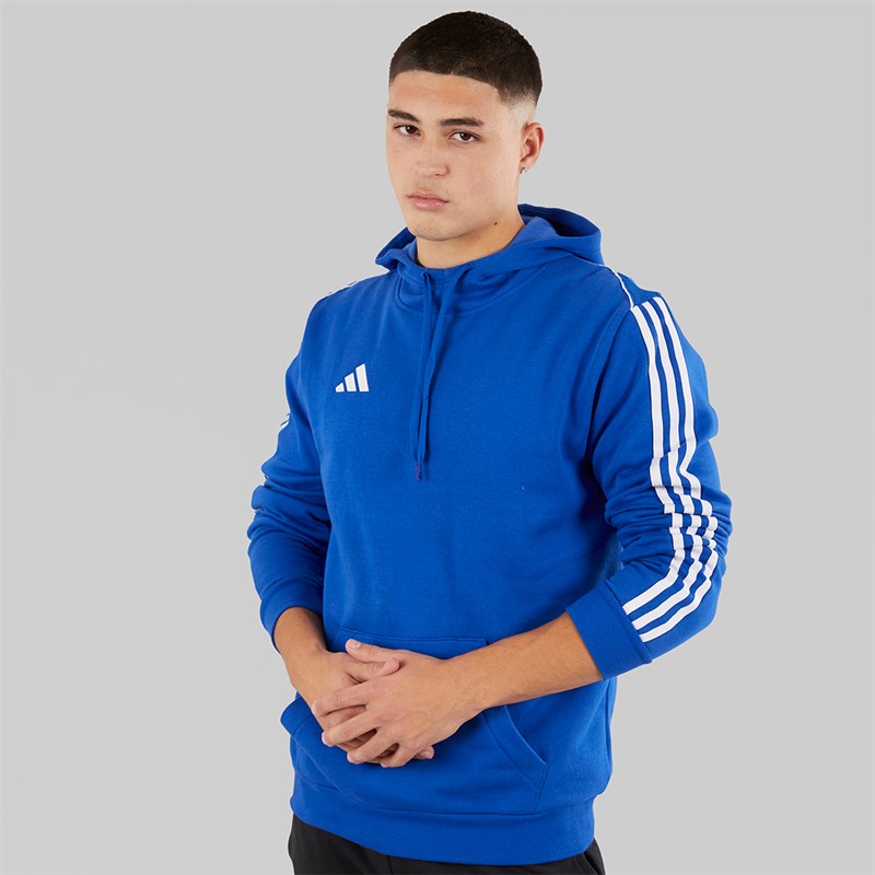 adidas Mens Tiro 23 League Pullover Sweat Hoodie Team Royal Blue