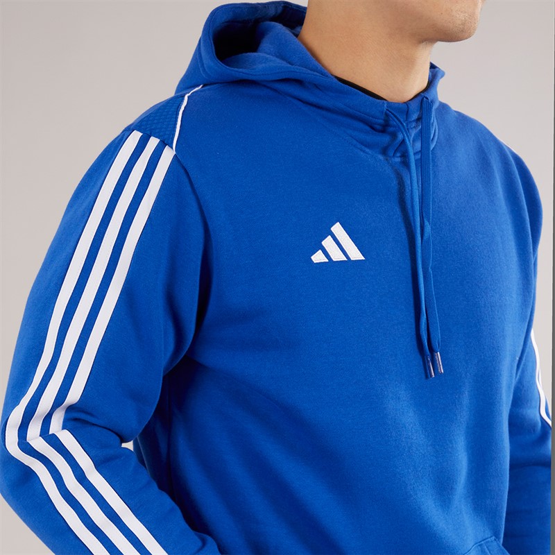 adidas Mens Tiro 23 League Pullover Sweat Hoodie Team Royal Blue