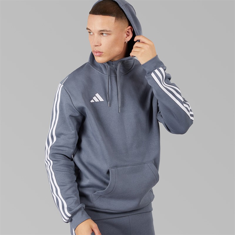 adidas Mens Tiro 23 League Pullover Sweat Hoodie Team Onix