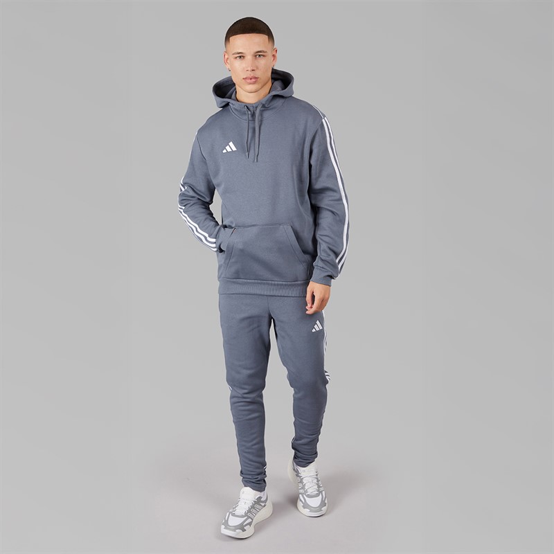 adidas Mens Tiro 23 League Pullover Sweat Hoodie Team Onix