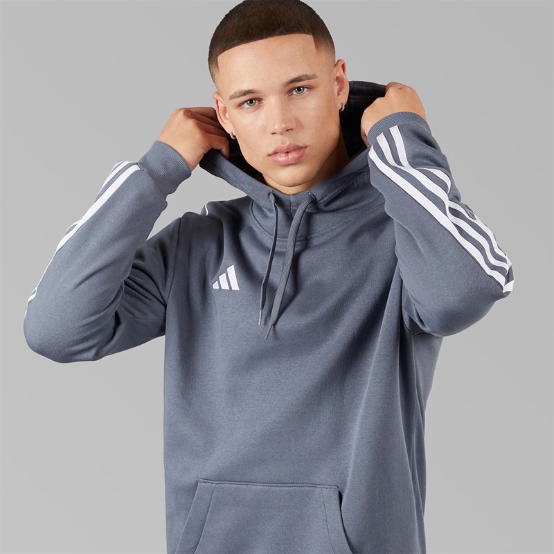 adidas Mens Tiro 23 League Pullover Sweat Hoodie Team Onix
