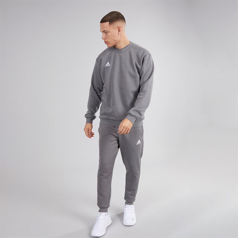 adidas Mens Entrada 22 Sweatshirt Team Grey Four