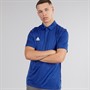 adidas Mens Entrada 22 Short Sleeve Polo Shirt Team Royal Blue