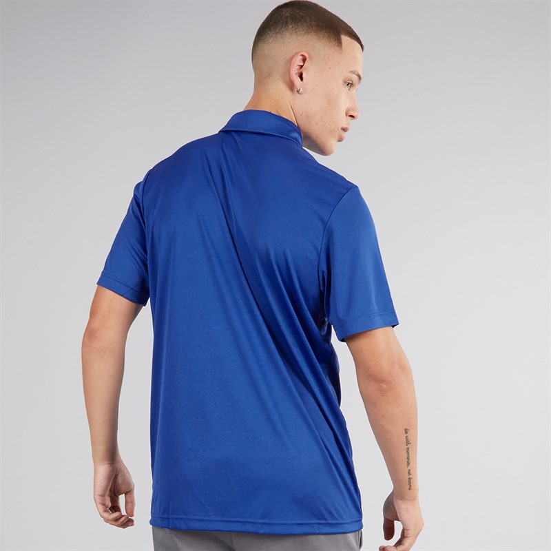 adidas Mens Entrada 22 Short Sleeve Polo Shirt Team Royal Blue