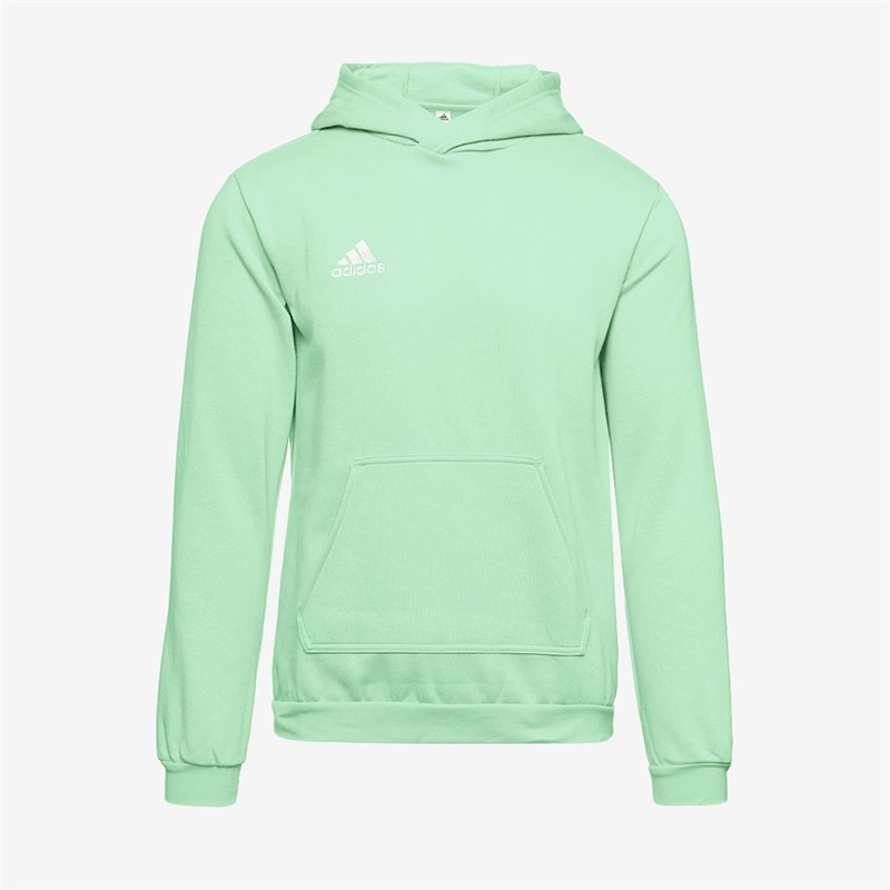 adidas Kids Entrada 22 Pullover Hoodie Clear Mint