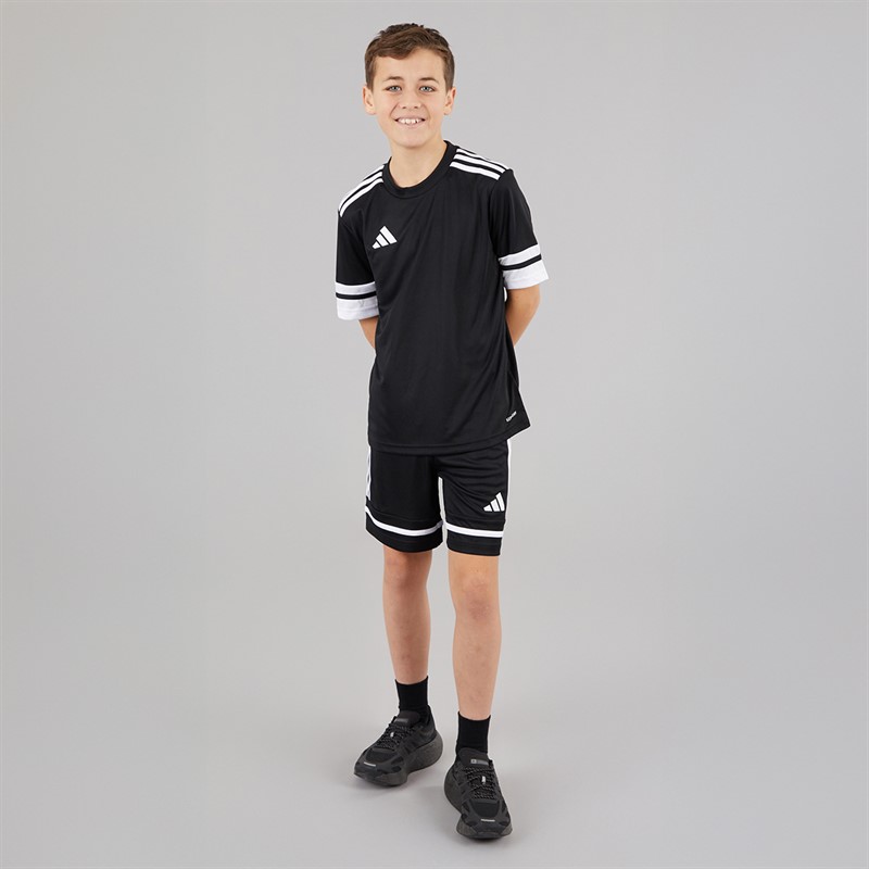 adidas Junior Squadra 25 Training T-Shirt Black/White