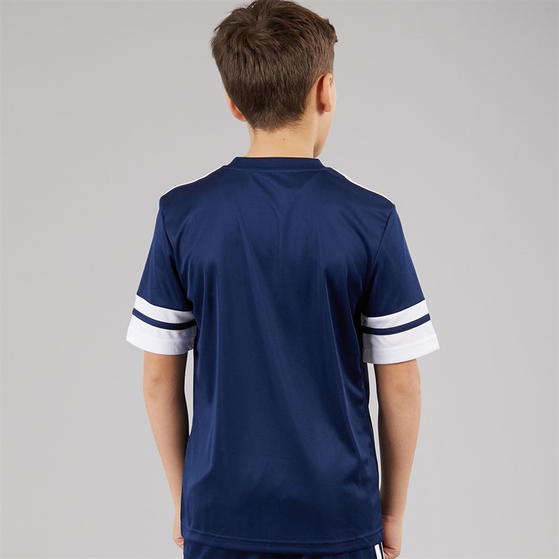 adidas Junior Squadra 25 Training T-Shirt Team Navy Blue/White
