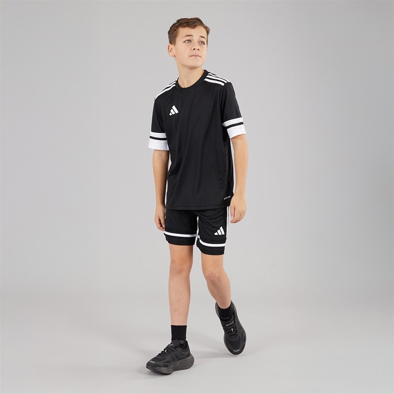 adidas Junior Squadra 25 Training Shorts Black/White
