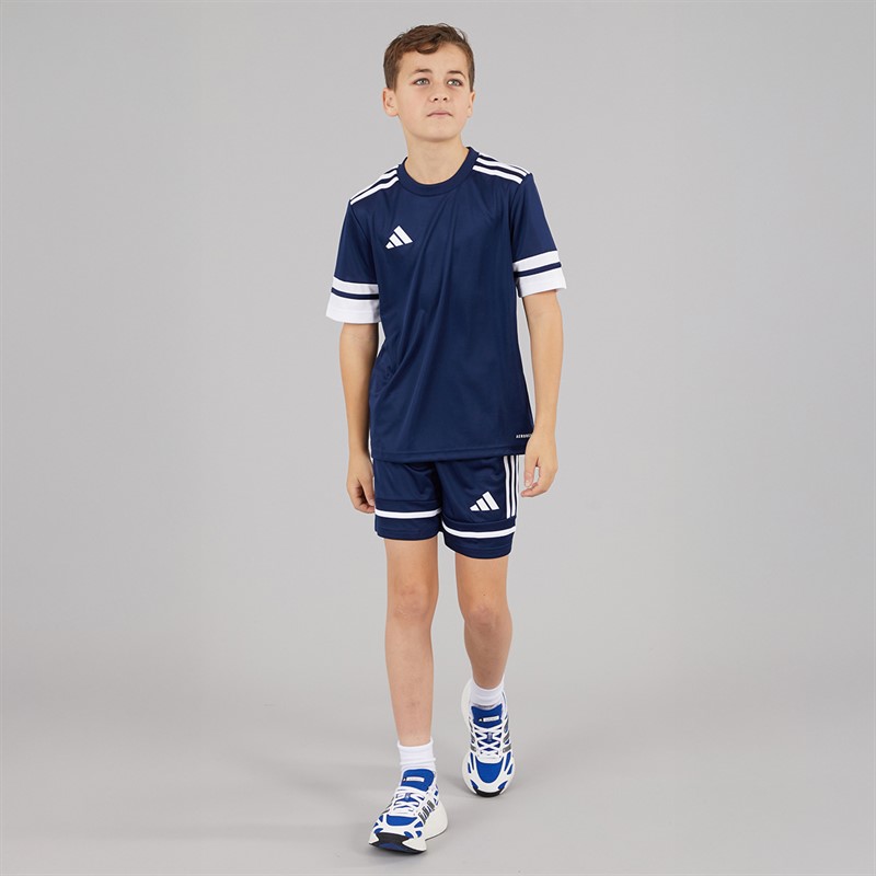 adidas Junior Squadra 25 Training Shorts Team Navy Blue/White