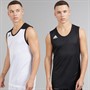 adidas Mens 3G Speed Reversible Basketball Jersey Black/White